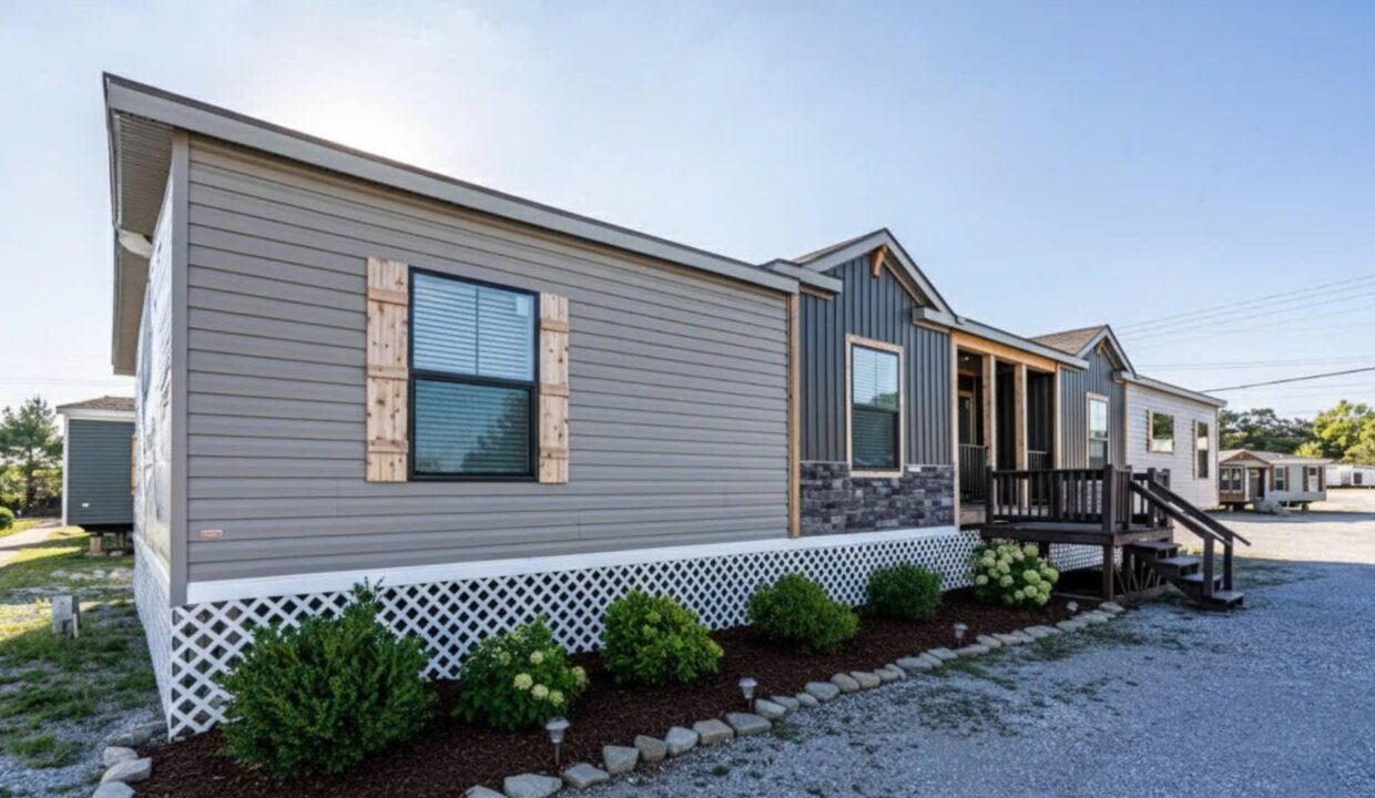 Elegant Manufactured Home Modern Design 01